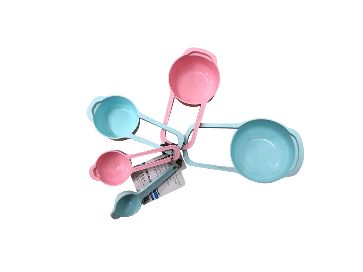 Measuring Spoons & Cups; Pastel